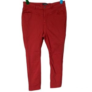 Modcloth Plus Size Red Jeans 20W